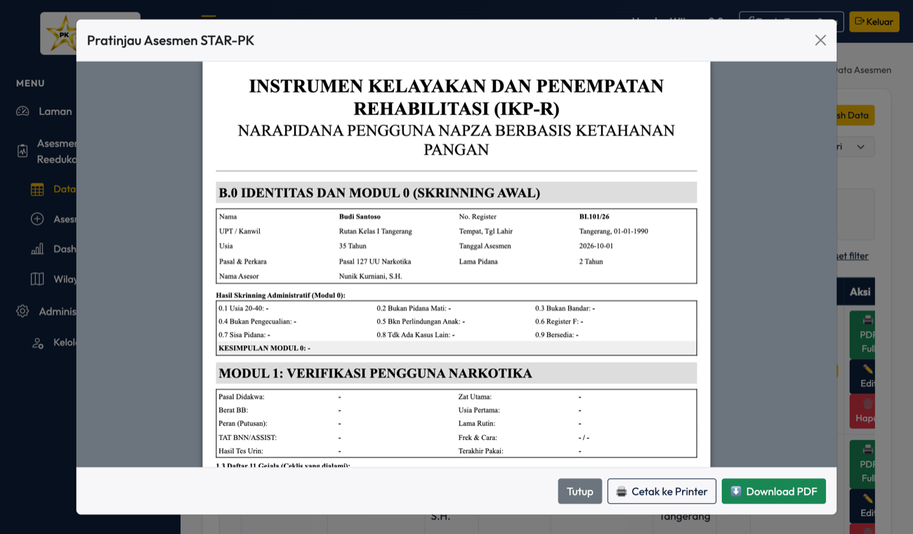 Laporan PDF